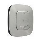 Умный беспроводной выключатель жалюзи Valena Allure with NETATMO, алюминий