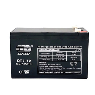 Аккумуляторная батарея AGM OT 12-7 12V 7Ah