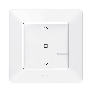Умный выключатель жалюзи 2А 230В Valena Life with NETATMO, белый