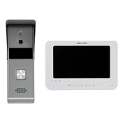 Комплект домофон + вызывная панель Hikvision DS-KIS203T
