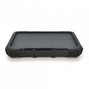 Power bank 20000 mAh Solar, (5V / 200mA), 2xUSB, 5V / 1A / 2,1A, USB <-> microUSB/Typ