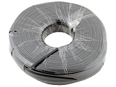 Телефонный кабель CCS, 26AWG, 4 жилы, 100 м, черный