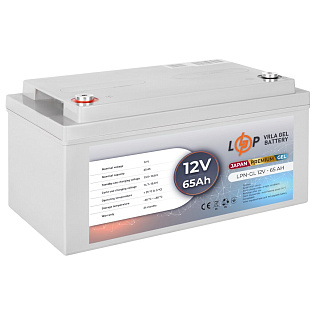 Аккумулятор гелевый LPN-GL 12V - 65 Ah