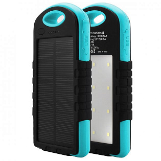Power bank 12000 mAh Solar, YD-T002 (5V / 200mA), 2xUSB, 5V / 1A / 2,1A, USB &amp;lt;-&amp;gt; micro