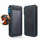 Power bank 30000 mAh Solar, (5V / 200mA), 2xUSB, 5V / 1A / 2.1A