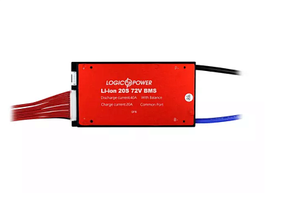 BMS плата DaLy Li-ion 72V 20S 50A симметрия
