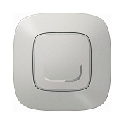 Умный беспроводной выключатель 1-клавишный Valena Allure with NETATMO, алюминий