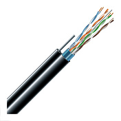 Кабель вита пара Cat. 5e F/UTP 4x2x24AWG РЕ з дротом, зовнішній