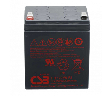 Аккумуляторная батарея HR1227WF2 12V 6,5Ah 