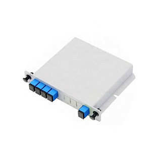 Делитель оптический корпусный 1x4 SC/UPC (DIN)