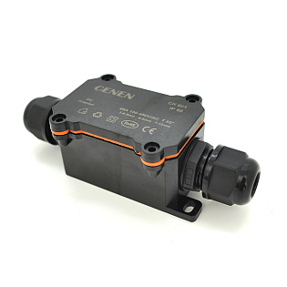 Водонепроницаемая коробка CN802 PG7 (3-6.5mm), 1-4 контакта, 90 х 50 х 42 мм, IP68