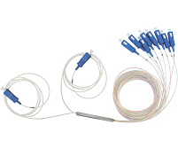 PLC Splitter (Сплиттер) 2x8, SC/UPC, 900 um, G657A