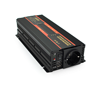 Інвертор напруги CARMAER2600W, 12/220V з апроксимованою синусоїдою, 1 універсальна розетка
