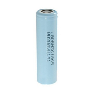Аккумулятор 18650 Li-Ion LG LGDBM361865 (LG M36), 3450mAh, 10A, 4.2/3.63/2.5V