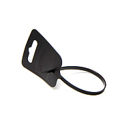 Стяжки нейлон МАРКЕР-ЭТИКЕТКА 4х260mm черные высокое качество, диапазон рабочих температур: от -45С 