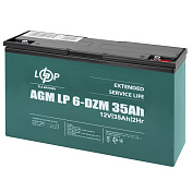 Тяговый свинцево-кислотный аккумулятор LP 6-DZM-35
