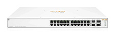 Коммутатор HPE Aruba Instant On 1930 24хGE (Class4 PoE), 4хSFP+ 1/10GbE (JL684B)