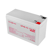 Акумулятор гелевий LP-GL 12V-7.2 Ah Silver