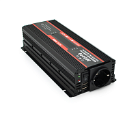 Інвертор напруги KY-M6000, 850W, 12/220V, Line-Interactive, LCD, 2 універсальні розетки, 1 USB