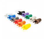 Ковпачок ізолюючий Merlion RJ-45 Blue Cat.5/Cat.6 (100 шт/уп.) Q100 