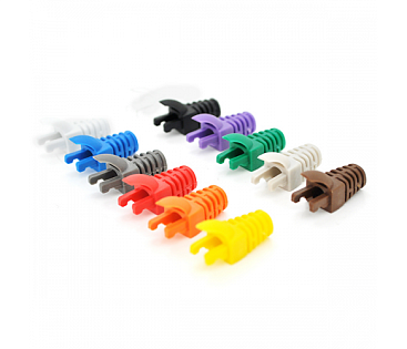 Колпачок изолирующий Merlion RJ-45 Blue Cat.5/Cat.6 (100 шт/уп.) Q100