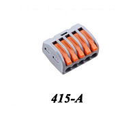 Роз'єм для підключення проводки PCT-415-A, 5-pin (аналог WAGO), Q100
