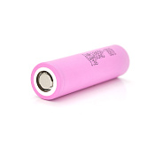 Аккумулятор 18650 Li-Ion Samsung ICR18650-26J, 2600mAh, 5.2A, 4.2/3.6/2.5V, PINK