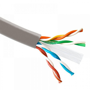 Кабель витая пара Standard FTP 4х2х0,51мм, внутренний, CCA, Cat 6, 1Gb/s, 305 м